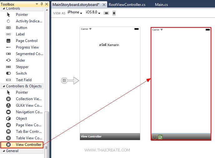 Xamarin.iOS C# Multi View