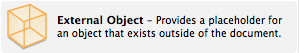 External Object - iOS Example (iPhone , iPad) External Object - iOS Example (iPhone , iPad)
