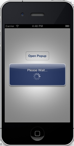 iOS/iPhone Activity Indicator View and AlertView (UIAlertView ...