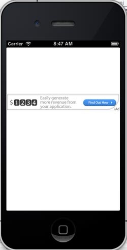 iOS/iPhone AD BannerView (iAd Framework)