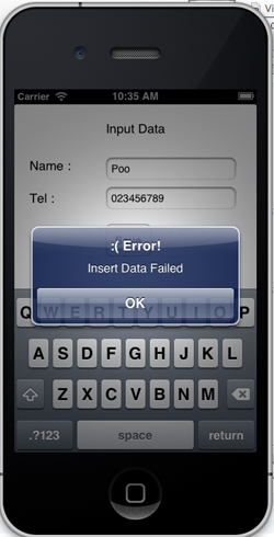 iOS/iPhone Add Insert Data to Web Server (URL,Website)