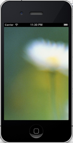 iOS/iPhone Background Colors and Background Image Example 
