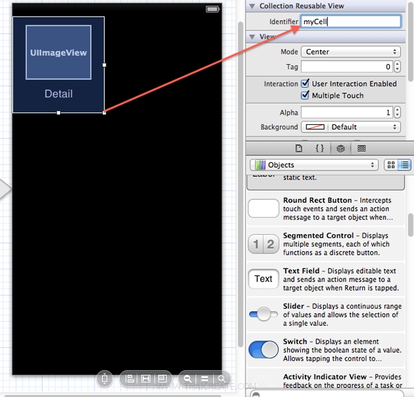 iOS/iPhone Collection View (UICollectionViewController) Multiple Column Item