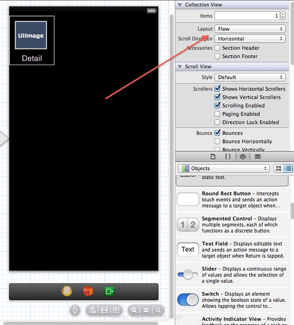 iOS/iPhone Collection View (UICollectionViewController) Multiple Column Item iOS/iPhone Collection View (UICollectionViewController) Multiple Column Item