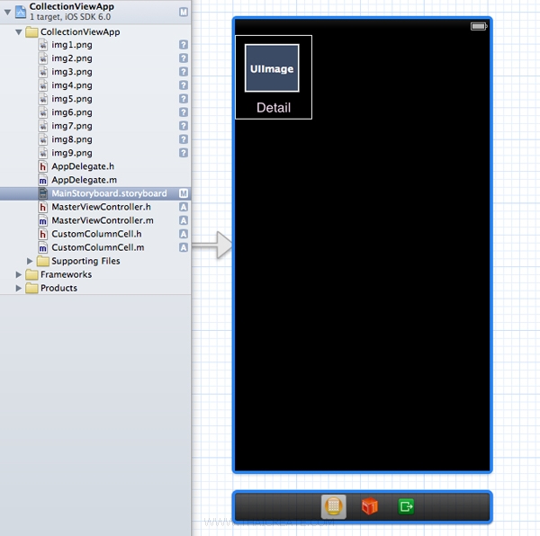 iOS/iPhone Collection View and Master Detail iOS/iPhone Collection View and Master Detail