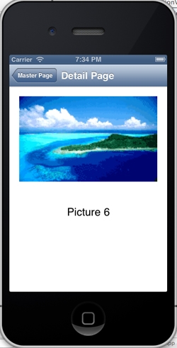 iOS/iPhone Collection View and Master Detail iOS/iPhone Collection View and Master Detail