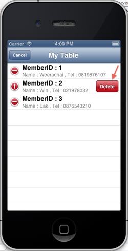 iOS/iPhone Delete Remove Data on Web Server (URL,Website)