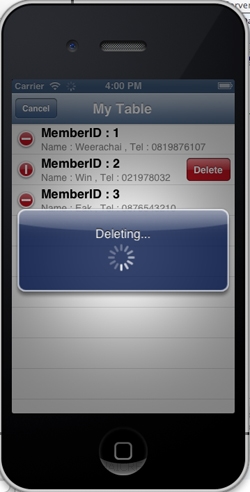 iOS/iPhone Delete Remove Data on Web Server (URL,Website)