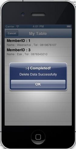 iOS/iPhone Delete Remove Data on Web Server (URL,Website)