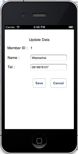 iOS/iPhone Edit Update Data on Web Server (URL,Website) iOS/iPhone Edit Update Data on Web Server (URL,Website)