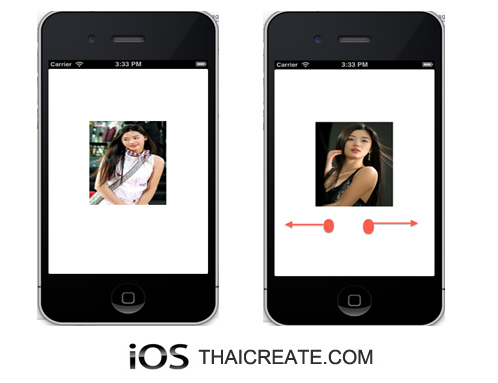iOS/iPhone Gesture and Image View Slide Show 