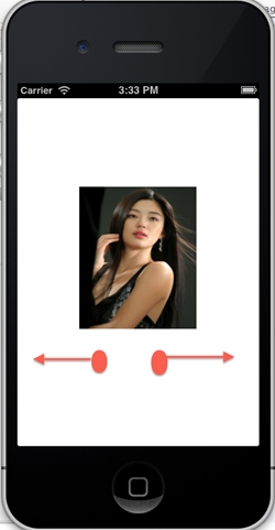 iOS/iPhone Gesture and Image View Slide Show 