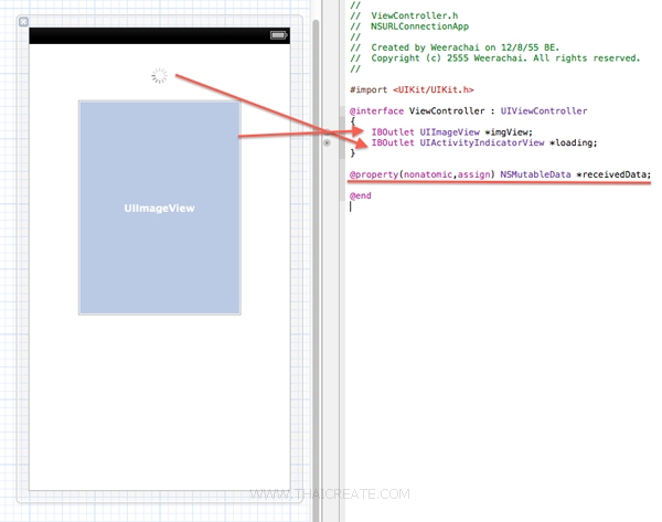 iOS/iPhone Image View and NSURLConnection ActivityIndicator Progress