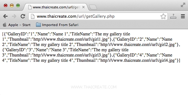 iOS/iPhone Display Image on Table View from JSON URL (Web Site) iOS/iPhone Display Image on Table View from JSON URL (Web Site)