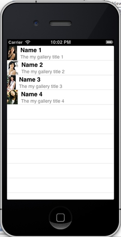 iOS/iPhone Display Image on Table View from JSON URL (Web Site) iOS/iPhone Display Image on Table View from JSON URL (Web Site)