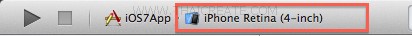 iOS 7 Xcode 5 Simulator