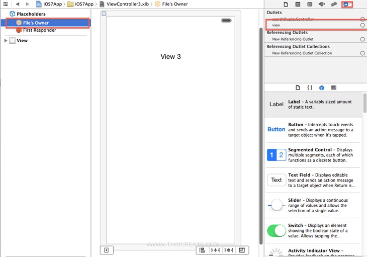 iOS 7 Storyboard Xcode5 View 