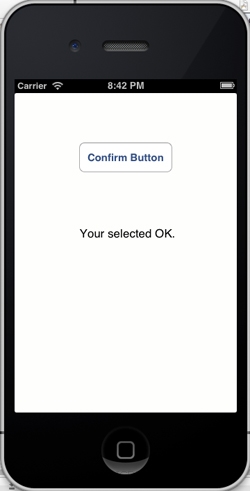 iOS/iPhone Confirm Dialog Popup - UIAlertView (Objective-C,iPhone,iPad)