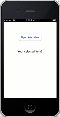 iOS/iPhone Dialog Popup and Optional Item iOS/iPhone Dialog Popup and Optional Item