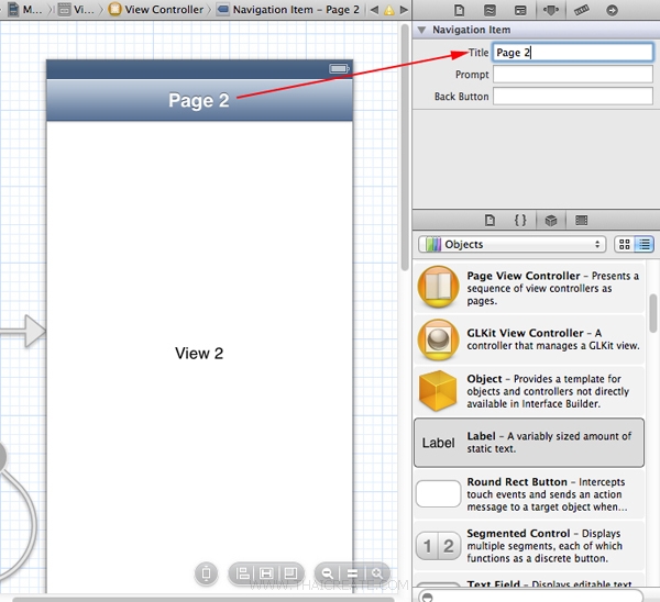 iOS/iPhone Navigation Controller and Storyboard