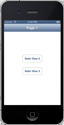 iOS/iPhone Navigation Controller and Storyboard