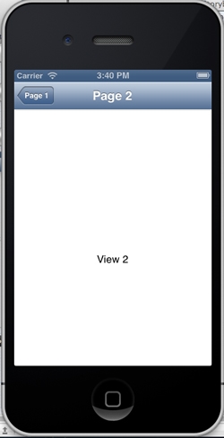 iOS/iPhone Navigation Controller and Storyboard
