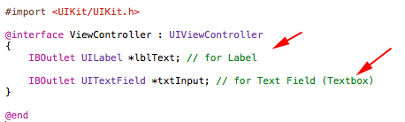iOS Objective-C Show Text iPhone iPad iOS Objective-C Show Text iPhone iPad