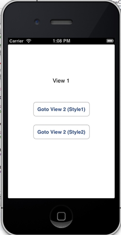 ]iOS/iPhone Storyboard Segue and Modal Segues