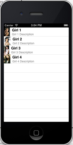 iOS/iPhone Table View and Image Multiple Column
