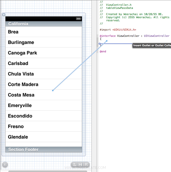 iOS/iPhone TableView  Passing Data to Another View