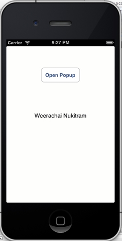 iOS/iPhone Textbox in Popup