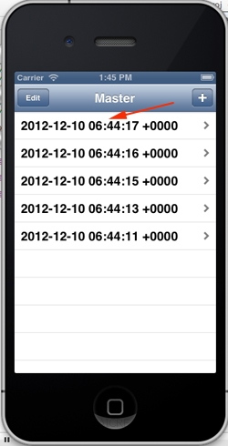 iOS/iPhone Master Detail Wizard Application (Add/Insert/Delete/Table View)