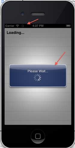 iOS/iPhone NSURLConnection Show Progress and Activity Indicator View (UIActivityIndicatorView) iOS/iPhone NSURLConnection Show Progress and Activity Indicator View (UIActivityIndicatorView)