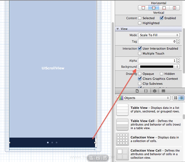 iOS/iPhone Page Control (UIPageControl) and ScrollView (UIScrollView ...