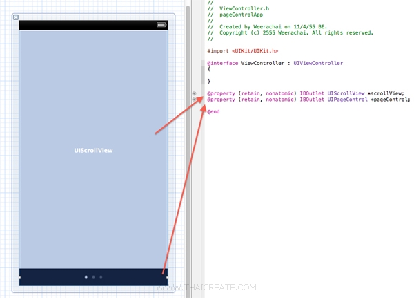 iOS/iPhone Page Control (UIPageControl) and ScrollView (UIScrollView ...