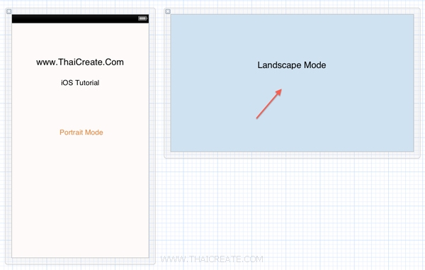 iOS/iPhone Portrait and Landscape Orientation