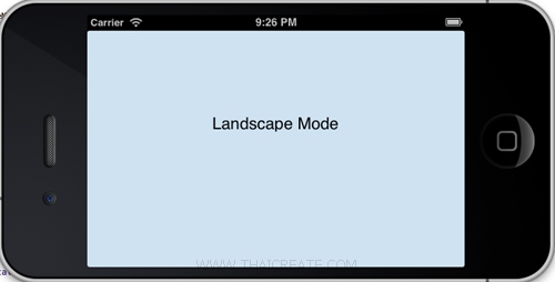 iOS/iPhone Portrait and Landscape Orientation iOS/iPhone Portrait and Landscape Orientation