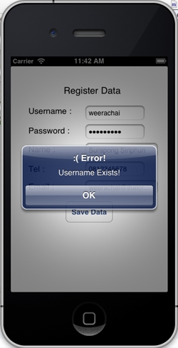 iOS/iPhone Register Form and Send Data to Web Server (PHP & MySQL)