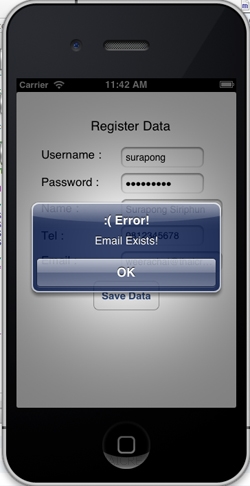 iOS/iPhone Register Form and Send Data to Web Server (PHP & MySQL)