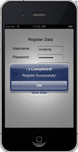 iOS/iPhone Register Form and Send Data to Web Server (PHP & MySQL)