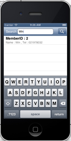 iOS/iPhone Search Data from Web Server (URL,Website)