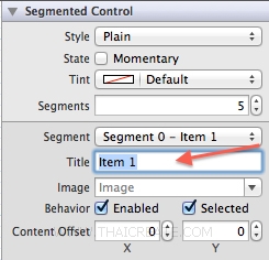 iOS/iPhone Segmented Control (UISegmentedControl) Example (iPhone,iPad)