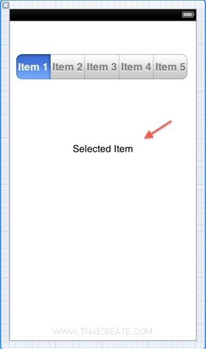 iOS/iPhone Segmented Control (UISegmentedControl) Example (iPhone,iPad)