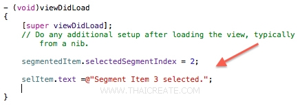 iOS/iPhone Segmented Control (UISegmentedControl) Example (iPhone,iPad)