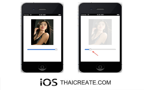 iOS/iPhone Set Image Alpha/Opacity with Slider  (UIImageView and UISlider)
