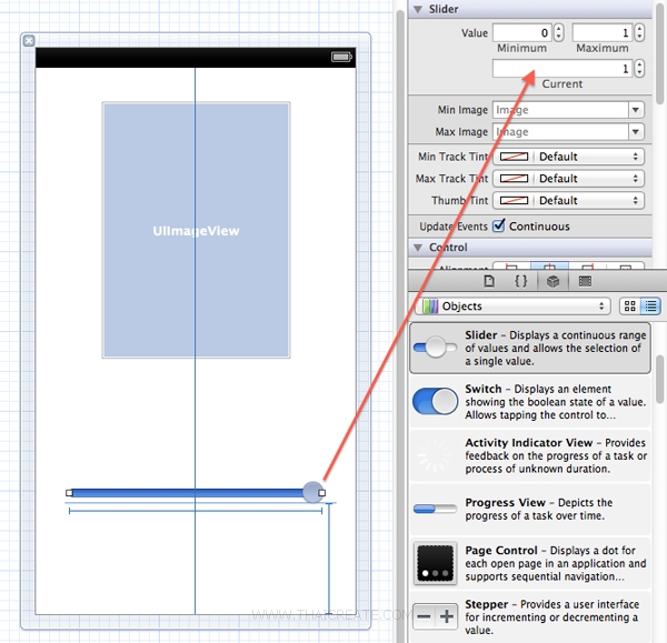 iOS/iPhone Set Image Alpha/Opacity with Slider (UIImageView and UISlider)