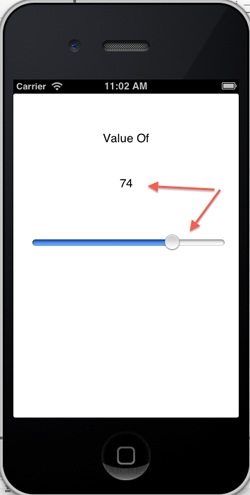 iOS/iPhone Slider (UISlider) Example (iPhone,iPad)