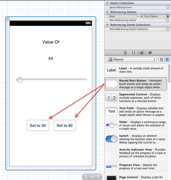 iOS/iPhone Slider (UISlider) Example (iPhone,iPad)