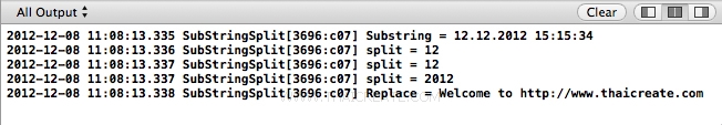 iOS/iPhone Substring  / Split / Replace String (Objective-C)