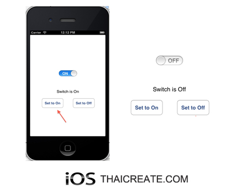 iOS/iPhone Switch (UISwitch) Example (iPhone,iPad)